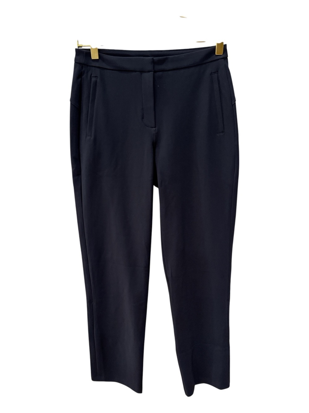 Lululemon On the Move Pant Black Tailored Ankle Dress Pants size 4